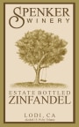 Spenker Winery Zinfandel 2013 Front Label