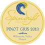 Spindrift Cellars Pinot Gris 2013 Front Label