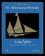 St Michaels Winery Long Splice White 2015 Front Label