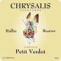 Chrysalis  Hollin Reserve Petit Verdot 2013 Front Label