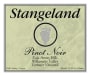 Stangeland Vineyards and Winery Vermeer Vineyard Pinot Noir 2009 Front Label