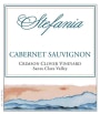 Stefania Wine Crimson Clover Vineyard Cabernet Sauvignon 2012 Front Label