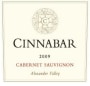 Cinnabar Cabernet Sauvignon 2009 Front Label