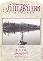 Still Waters Vineyards Malbec 2006 Front Label