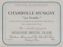 Bruno Clair Chambolle Musigny Les Veroilles 2000 Front Label