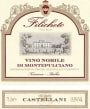 Castellani Filicheto Vino Nobile di Montepulciano 2013 Front Label