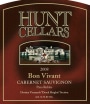 Hunt Cellars Bon Vivant Cabernet Sauvignon 2008 Front Label