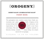Orogeny Vineyards Pinot Noir 2015  Front Label