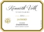 Kenneth Volk Jaybird Unoaked Chardonnay 2012  Front Label