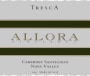 Allora Tresca Cabernet Sauvignon 2003 Front Label