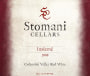 Stomani Cellars Insieme 2008 Front Label