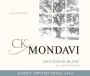 CK Mondavi Willow Springs Sauvignon Blanc 2014 Front Label