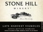 Stone Hill Winery Late Harvest Vignoles 2013 Front Label