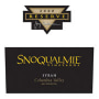 Snoqualmie Reserve Syrah 2000 Front Label