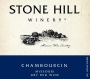 Stone Hill Winery Chambourcin 2013 Front Label