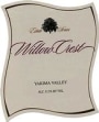 Willow Crest Pinot Gris 2001 Front Label