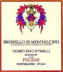 Fuligni Brunello di Montalcino 1996 Front Label