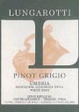 Lungarotti Pinot Grigio 2002 Front Label