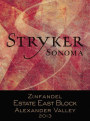 Stryker Sonoma Estate East Block Zinfandel 2013 Front Label