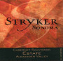 Stryker Sonoma Estate Cabernet Sauvignon 2007 Front Label