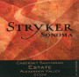 Stryker Sonoma Estate Cabernet Sauvignon 2004 Front Label