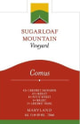 Sugarloaf Mountain Vineyard Comus Red 2012 Front Label