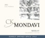 CK Mondavi Wildcreek Canyon Merlot 2012 Front Label