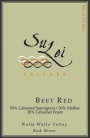 SuLei Cellars Beet Red 2011 Front Label