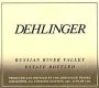 Dehlinger Estate Chardonnay 2000 Front Label