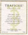 Trapiche Oak Cask Chardonnay 2001 Front Label