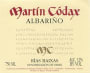 Martin Codax Albarino 2001 Front Label