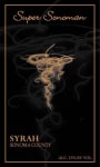 Super Sonoman Syrah 2009 Front Label
