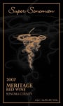 Super Sonoman Meritage 2007 Front Label