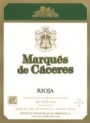 Marques de Caceres Rioja Blanco 2002 Front Label