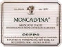 Coppo Moncalvina Moscato d'Asti (half-bottle) 2002 Front Label
