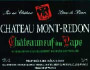 Chateau Mont-Redon Chateauneuf-du-Pape Blanc 2001 Front Label