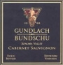 Gundlach Bundschu Cabernet Sauvignon 1997 Front Label