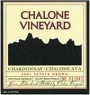 Chalone Chardonnay 2001 Front Label