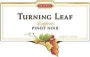 Turning Leaf Pinot Noir 2001 Front Label
