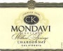 CK Mondavi Chardonnay 2002 Front Label
