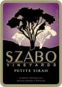 Szabo Vineyards Petite Sirah 2012 Front Label