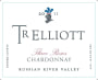 T R Elliott Three Roses Chardonnay 2011 Front Label
