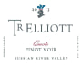 T R Elliott Queste Pinot Noir 2013 Front Label