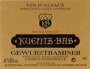 Kuentz-Bas Reserve Personnelle Gewurztraminer 1997 Front Label