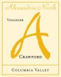 Alexandria Nicole Cellars Crawford Vineyard Viognier 2015 Front Label