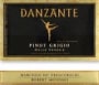Danzante Pinot Grigio 2002 Front Label