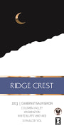 Claar Cellars Ridge Crest Cabernet Sauvignon 2013 Front Label