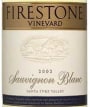 Firestone Sauvignon Blanc 2002 Front Label
