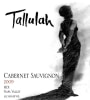 Tallulah Wines MD1 Cabernet Sauvignon 2009 Front Label