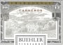 Buehler Carneros Chardonnay 2012 Front Label